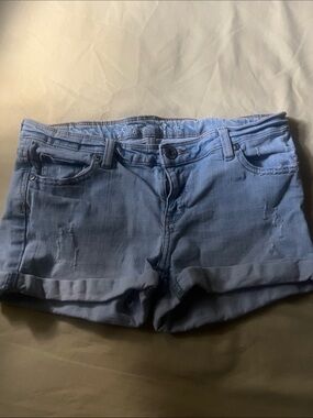 Blue notes Light Blue Women's Denim Shorts - Casual Summer Style